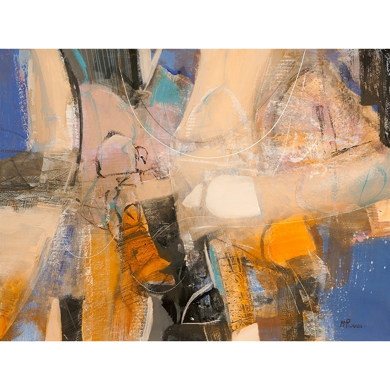 Cuadro abstract moderno, Boundless, Maurizio Piovan