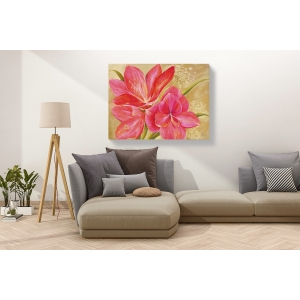 Tableau floral sur toile. Nel Whatmore, Meant to Be