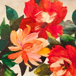 Leinwandbilder Blumen, Sommer im Garten I von Anna Borgese