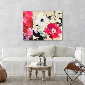 Quadro moderno con fiori, Happy Floral Composition II, Kelly Parr