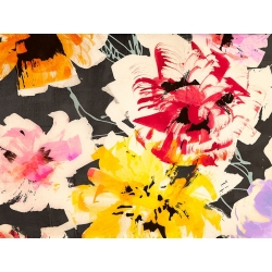 Quadro, stampa su tela, Neon Flowers II (detail) di Kelly Parr