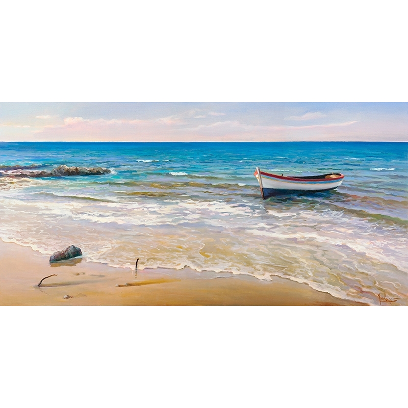 Sea art print and canvas, Among the waves by Adriano Galasso