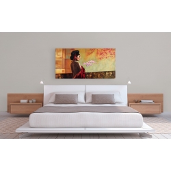 Wall art print and canvas. Pierre Benson, Wild Orchid