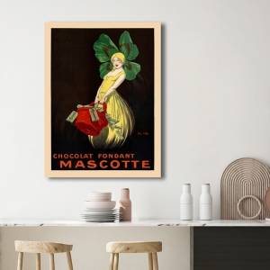 Tableau, poster vintage, Chocolat fondant Mascotte, Jean D'Ylen 