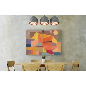 Wall art print and canvas. Paul Klee, Joyful Mountain Landscape