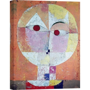 Quadro, stampa su tela. Paul Klee, Senecio (dettaglio)