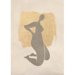 Cuadro moderno mujer estilo Matisse, Belleza femenina II