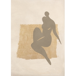 Tableau femme style Matisse, Beauté féminine III de Atelier Deco