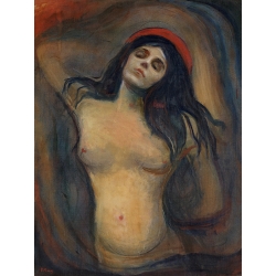 Kunstdruck, Leinwandbilder, Madonna von Edvard Munch