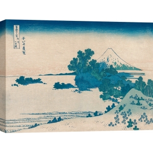 Japanischer Kunstdruck, Hokusai, Sieben-Meilen-Strand in Sagami