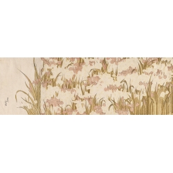 Japanischer Kunstdruck, Gras von Katsushika Hokusai