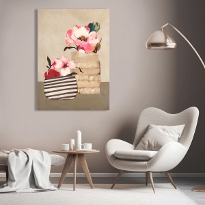 Cuadro en lienzo y lámina, Flores funky III de Leonardo Bacci