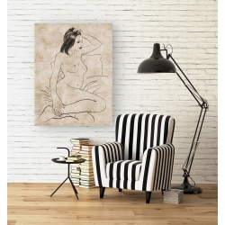 Wall art print and canvas. Simon Roux, L'instant