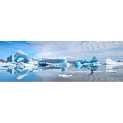 Cuadro fotográfico, Antártida y Iceberg de Pangea Images