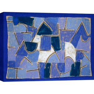 Kunstdruck, Leinwandbilder, Blaue Nacht, 1937 von Paul Klee