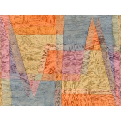 Tableau sur toile, affiche La lumière et la précision, de Paul Klee