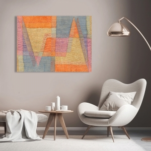 Art print and canvas, The Light and the Sharpness by Paul Klee