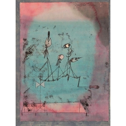 Kunstdruck, Leinwandbilder, Twittering Machine von Paul Klee