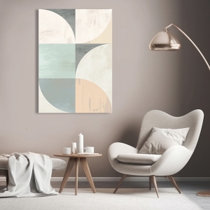 Quadro astratto geometrico. Sandro Nava, Washed Luxury II