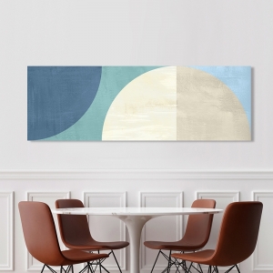Cuadro minimal en lienzo y lámina, Emisphere I de Sandro Nava