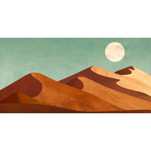 Tableau de style nordique, Dunes tranquilles de Sayaka Miko