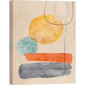 Tableau abstrait minimal, Sunny Afternoon de Sven Dorn