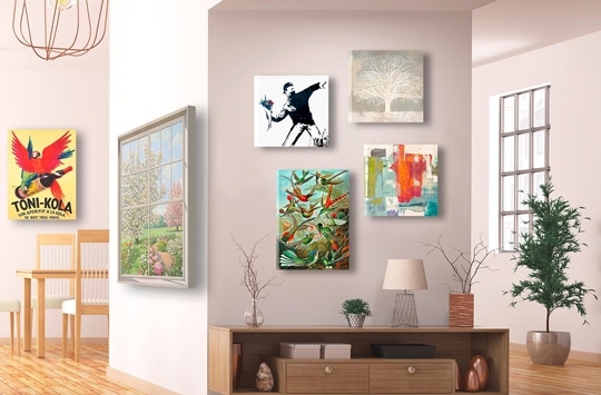 Tableau pour couloir et Déco de Entrée de la maison | Artprintcafe.com